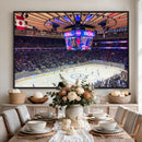 Madison New York Rangers Hockey Stadium Wall Art Canvas