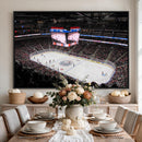 Rogers Place Edmonton Oilers Ice Hockey Stadium Wall Art,