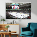 Sharks Arena Blackhawks Sharks Ice Hockey Stadium Wall Art by MyGreatCanvas | Canvas Wall Art Prints | Photo Prints & Wall Decor