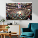 United Center Chicago Bulls Stadium Wall Art Canvas Print