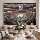 United Center Chicago Bulls Stadium Wall Art Canvas Print
