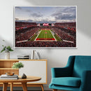 Florida Tampa Raymond James Stadium Wall Art Canvas Print -