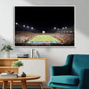 SMU Mustangs Football Team Print - Dallas Gerald J. Ford