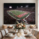 Houston Cougars Football Team Print - Houston TDECU Stadium