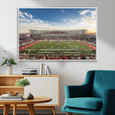Framed Houston Cougars Football Team Print - Houston TDECU by MyGreatCanvas | Canvas Wall Art Prints | Photo Prints & Wall Decor