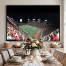 Houston Cougars Football Team Print - Houston TDECU Stadium