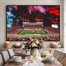 Virginia Tech Hokies Football Team Print - Blacksburg Lane