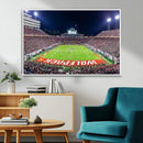 Wolfpack Football Team Print - Raleigh Carter-Finley Stadium