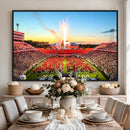 North Carolina State University Canvas Print, North Carolina