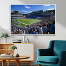 University of North Carolina Tar Heels Team Canvas Print -