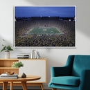 University of Michigan Wolverines Football Team Print - Ann by MyGreatCanvas | Canvas Wall Art Prints | Photo Prints & Wall Decor