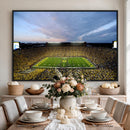 University of Michigan Wolverines Football Team Print - Ann