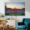 NC State Wolfpack Football Team Print Wall Art - Raleigh