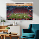 Framed Arizona Wildcats Football Team Print - Tucson Arizona by MyGreatCanvas | Canvas Wall Art Prints | Photo Prints & Wall Decor