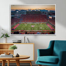Arizona Wildcats Football Team Print - Tucson Arizona by MyGreatCanvas | Canvas Wall Art Prints | Photo Prints & Wall Decor
