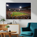 Clemson University Tigers Art Print, Football Team Print -