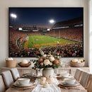 Clemson University Tigers Art Print, Football Team Print -