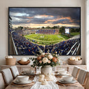 Duke University Blue Devils Football Team Print - Durham