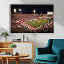 Indiana University Hoosiers Football Team Print Canvas -