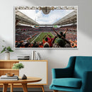 Miami Hurricanes Football Team Wall Art Print - Miami Hard