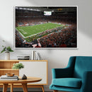 Miami Hurricanes Football Team Print Canvas- Miami Hard Rock