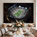 Michigan State Spartans Football Team Print - East Lansing