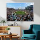 Michigan State Spartans Football Team Art Print - East