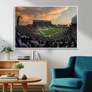 Michigan State Spartans Football Team Print - East Lansing