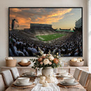Michigan State Spartans Football Team Print - East Lansing