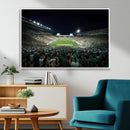 Framed Michigan State Spartans Football Team Print - East