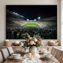 Framed Michigan State Spartans Football Team Print - East