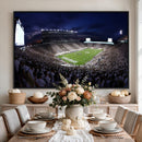Michigan State Spartans Canvas, Framed Football Team Print -
