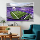 Northwestern University Wildcats Football Team Print - by MyGreatCanvas | Canvas Wall Art Prints | Photo Prints & Wall Decor