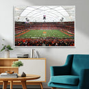 Syracuse University Orange Football Team Print - Syracuse by MyGreatCanvas | Canvas Wall Art Prints | Photo Prints & Wall Decor