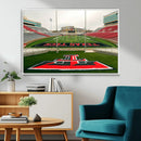 Texas Tech Red Raiders Football Team Print - Lubbock Jones