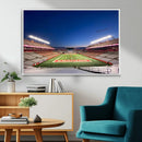 Rutgers Scarlet Knights Football Team Print - Piscataway SHI by MyGreatCanvas | Canvas Wall Art Prints | Photo Prints & Wall Decor