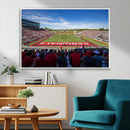 Ball State Cardinals Football Team Print - Muncie Scheumann