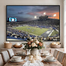 Memphis Tigers Football Team Print - Memphis Simmons Bank