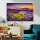 The Louisiana State University Tigers Football Team Print - by MyGreatCanvas | Canvas Wall Art Prints | Photo Prints & Wall Decor