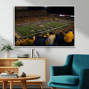 West Virginia Uni Mountaineers Football Team Print - Milan
