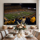 West Virginia Uni Mountaineers Football Team Print - Milan