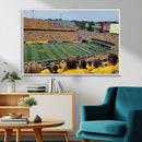 Puskar Stadium Canvas Print Wall Art - Morgantown Print -