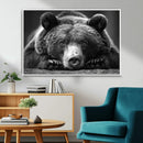 Resting Grizzly 399 Bear Canvas Print | Ready to Hang Wall
