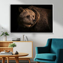 Wild Grizzly 399 Bear Canvas Wall Art Print, Bear Animal by MyGreatCanvas | Canvas Wall Art Prints | Photo Prints & Wall Decor