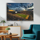 University of Wyoming Cowboys Football Team Print - Laramie by MyGreatCanvas | Canvas Wall Art Prints | Photo Prints & Wall Decor