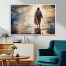 Jesus Walking on Water Wall Art | Ready to Hang Spiritual
