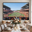 Oregon State Beavers Football Team Print - Corvallis Reser