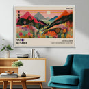 Yayoi 1986 Wall Art Print – Vibrant Sabi Sabi Japanese