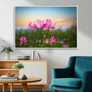 Pink Flower on the Mountain Canvas Print, Framed Pink Flower by MyGreatCanvas | Canvas Wall Art Prints | Photo Prints & Wall Decor