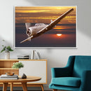 Old War Plane Wall Art Canvas Print by MyGreatCanvas | Canvas Wall Art Prints | Photo Prints & Wall Decor